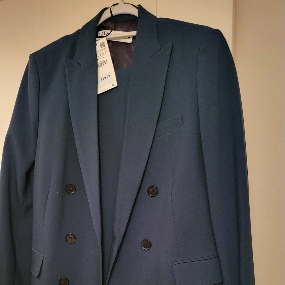 Green blazer M - Picture 3 of 13